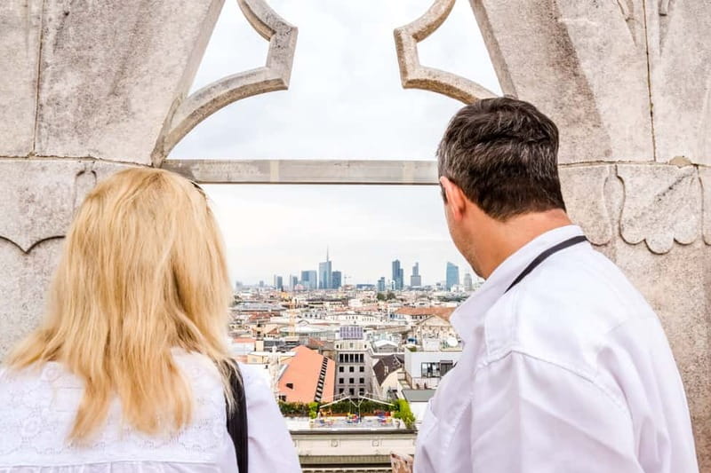 Milan Duomo Rooftops Tour + Optional Hop-on-Hop-off ticket - Meeting near the Duomo and getting started