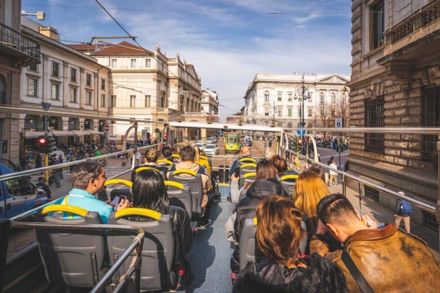 Milan: Gray Line Milan Open Tour Hop-On Hop-Off Bus Tour - Comfort, weather, and the best seat