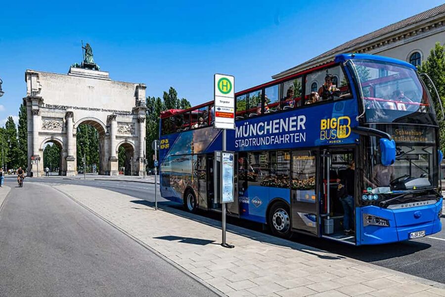 Munich: Big Bus Hop-On Hop-Off Tour by Open-Top Bus - Schwabing and the English Garden