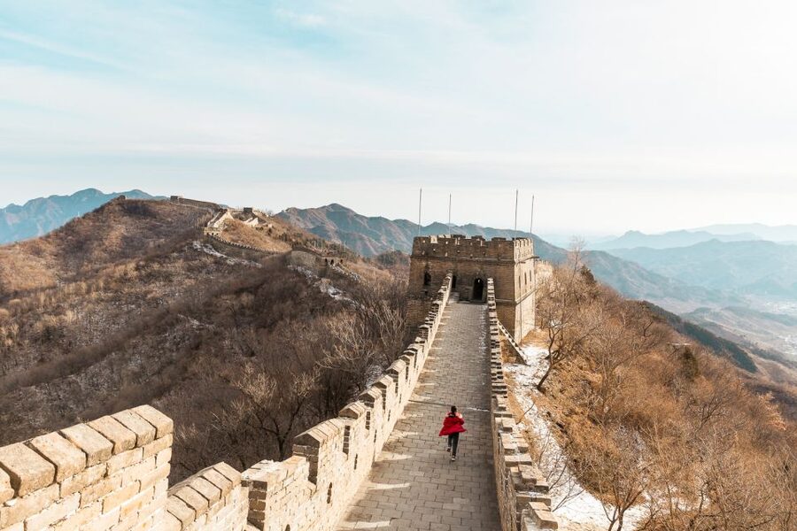Mutianyu Great Wall Bus Group Tour - Entering Mutianyu with less queueing