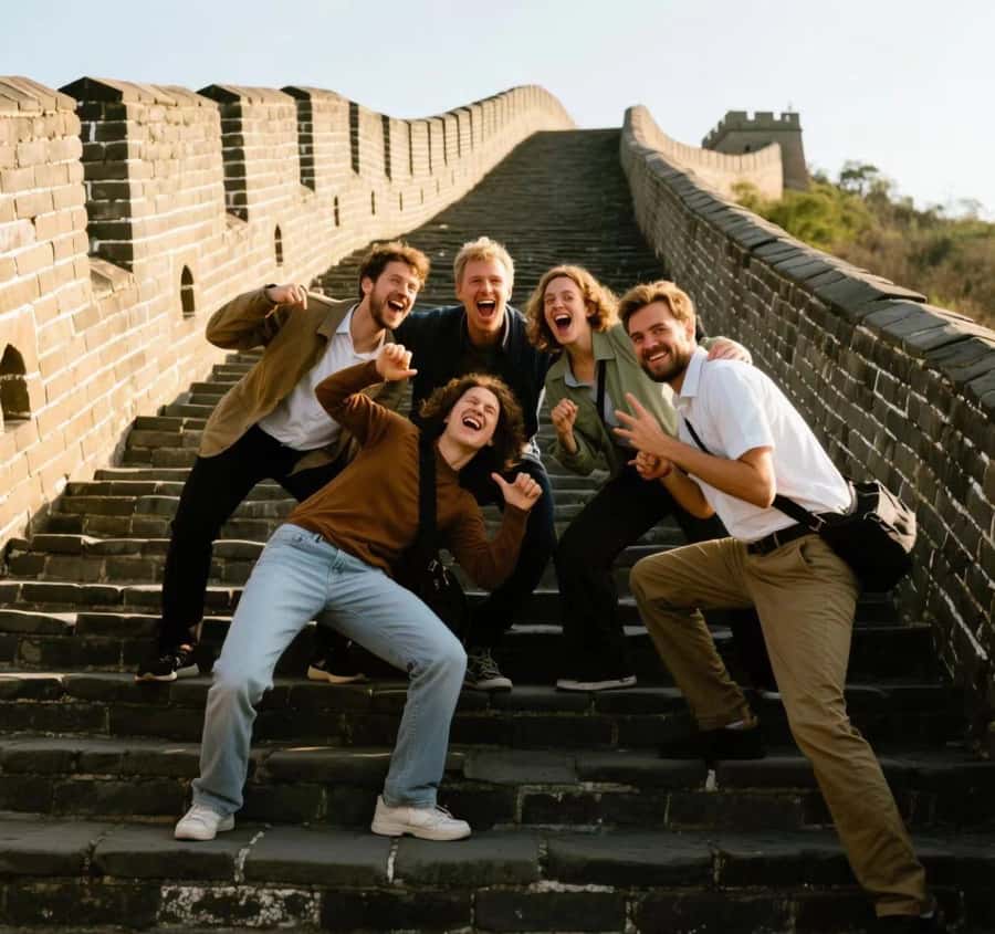 Mutianyu Great Wall Bus Trip+Ticket 7/8/9/10/13/13:30/15:30 - Entering Mutianyu with the ticket option