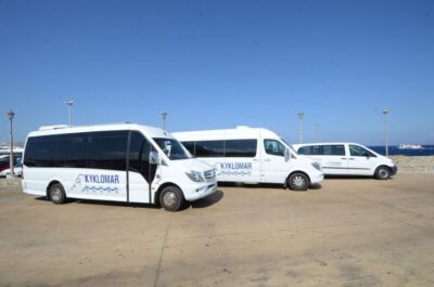 Mykonos: Half-Day City Walking Tour and Island Bus Tour