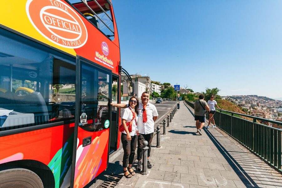 Naples: Hop-on Hop-off Bus Tour 24-Hour Ticket - Line A: the historic center in about 45 minutes