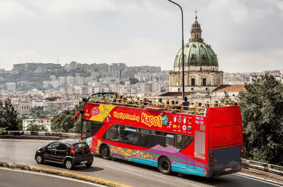 Naples: Hop-On Hop-Off Bus Tour with Train from Salerno - Finding the inStazione agency at Naples Central Station
