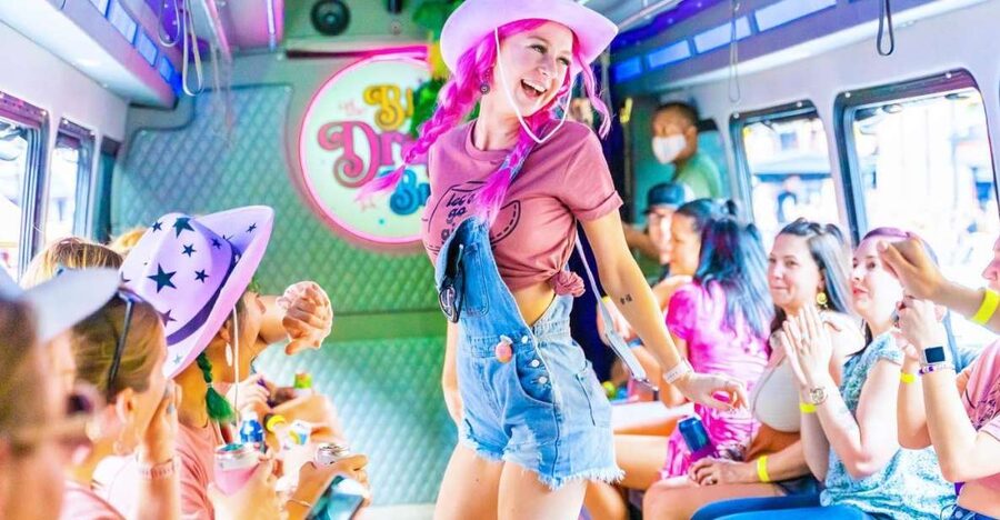 Nashville: Drag Queen Party Bus w/Games, Dancing & Drag Show - Starting at 1517 Church Street in Midtown