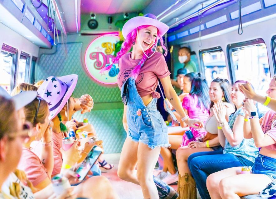 Nashville: Drag Queen Party Bus w/Games, Dancing & Drag Show - The custom bus sets the tone immediately