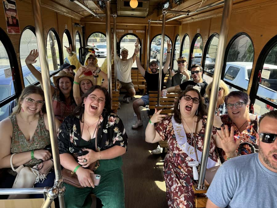 Nashville: Hop-On Hop-Off Brewery Trolley Tour - Stoke Haus Brewing & BBQ pairs beer with a meal option