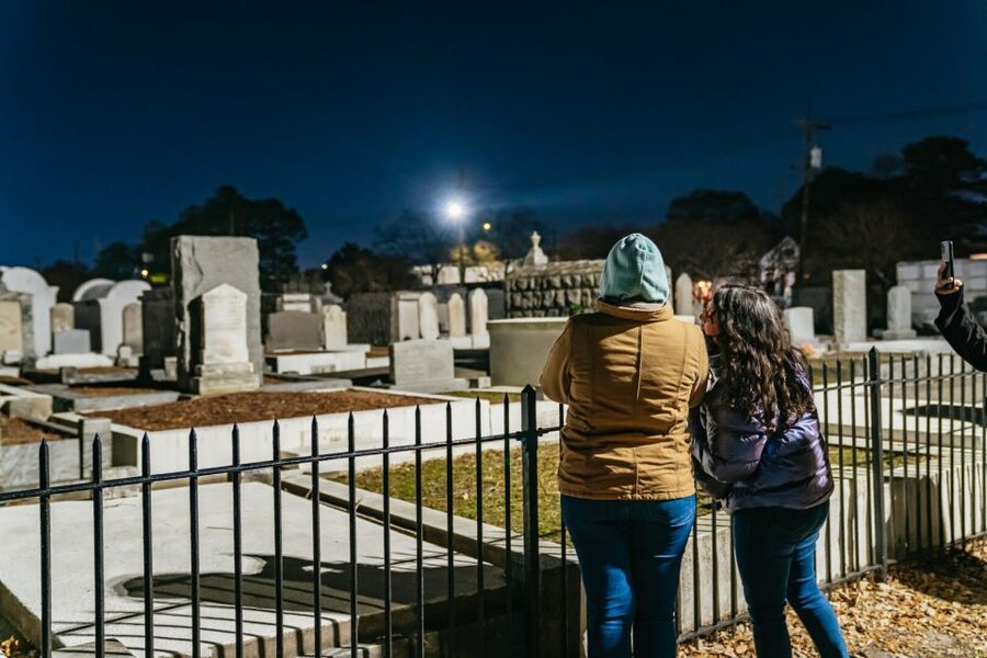 New Orleans: Cemetery Bus Tour At Dark with Exclusive Access - Hurricane Katrina Memorial and Charity Hospital Cemetery