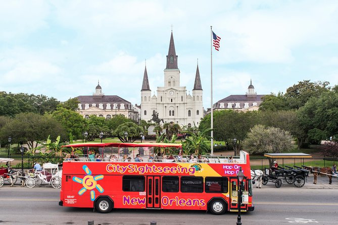New Orleans City Sightseeing Hop-On Hop-Off Bus Tour - Stops 5 to 9: Basin Street, Canal Street, and the downtown core