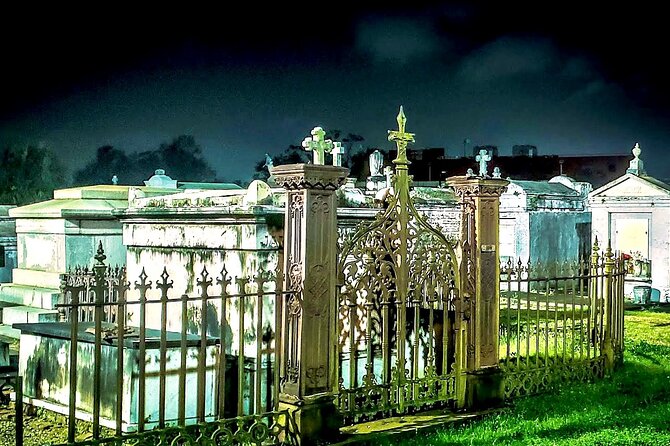 New Orleans Dead of Night Ghosts and Cemetery Bus Tour - Charity Hospital Cemetery and ghost stories after dark