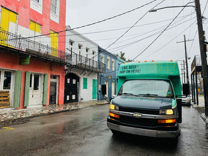 New Orleans: Easy Hop-On Hop-Off Craft Brewery Bus Tour - The guide and bus experience
