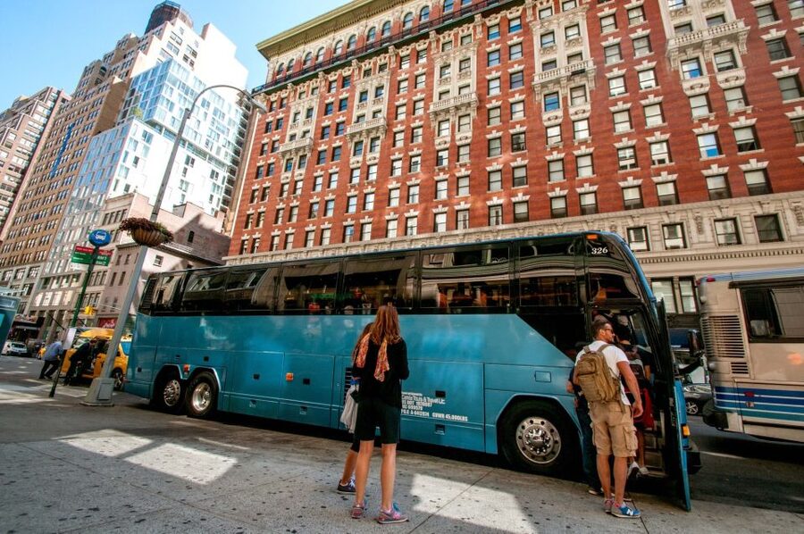 New York City: Bus Tour from Manhattan - Wall Street, Battery Park, and the Statue of Liberty