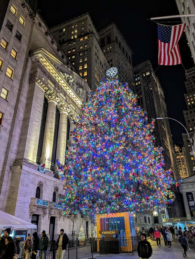 New York City: Guided Private Glass-Top Bus Tour at Night - The Lower Manhattan food break