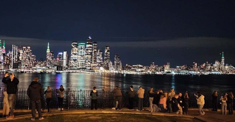 New York City Night Views - A panoramic hop-on-hop-off tour - The Empty Sky Memorial adds a quieter note
