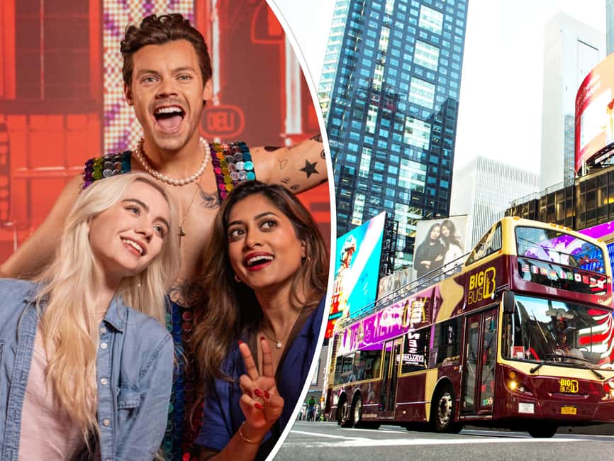 New York: Madame Tussauds and Big Bus Hop-on Hop-off Tour - Two very different New York experiences in one day