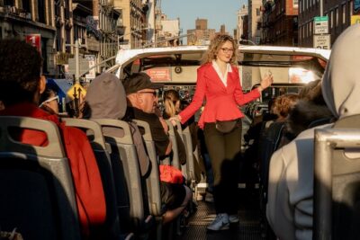 New York Night Tour: Open Top Bus Tour by TopView®