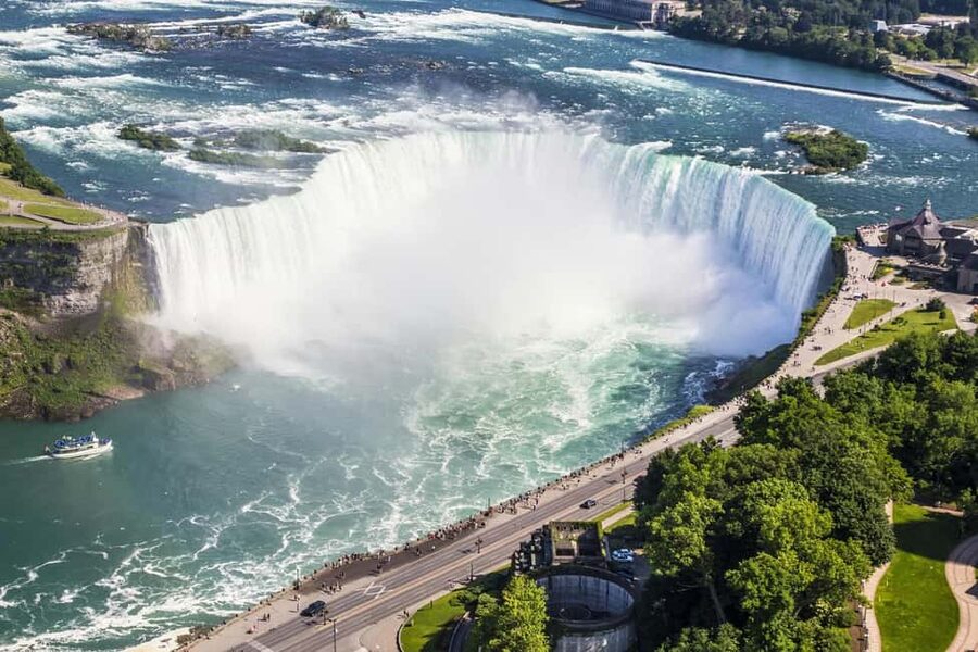 Niagara Falls: 5 Attraction Pass, WEGO Bus & Audio Guide - The Whirlpool Aero Car shows Niagara in motion