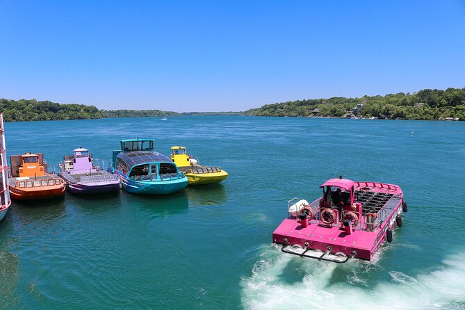 Niagara Falls Canada Open-Top (Wet) Jet Boat Tour - Reaching the dock from the Falls area