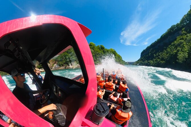 Niagara Falls USA, Open-Top (Wet) Jet Boat Tour - Boarding the Wet Jet deck