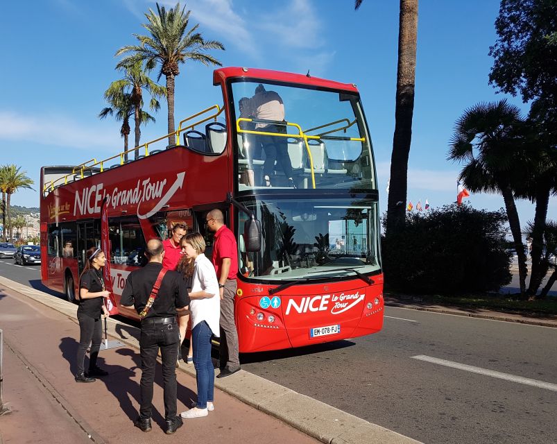Nice: 1 or 2-Day Hop-On Hop-Off Bus Tour - Audio commentary and the guides