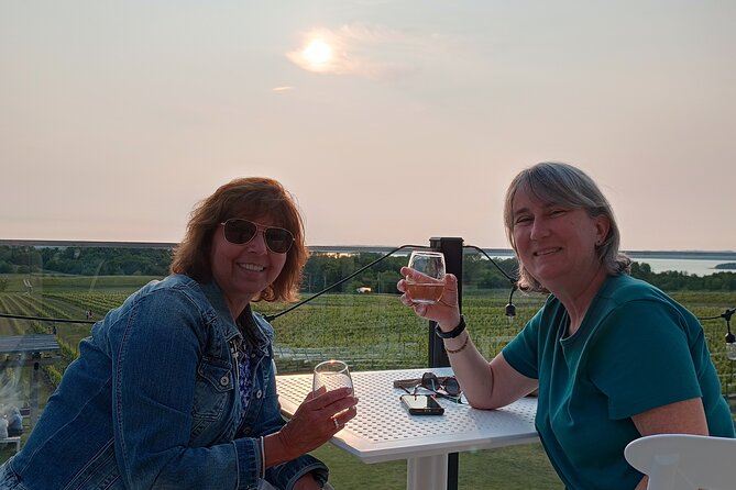 NON BUS Traverse City Old Mission Sunset Wine & Distillery Tour - Bonobo Winery brings a livelier stop