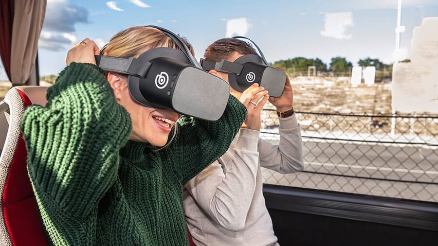 Nuremberg: Bus VR Tour former Nazi party rally grounds - Starting at the Kongresshalle