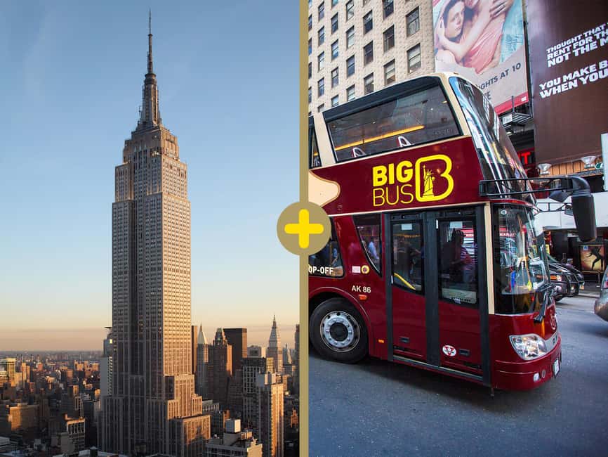 NYC: Empire State Building & 48-hour Hop-on Hop-off Tour - Starting with the Empire State Building