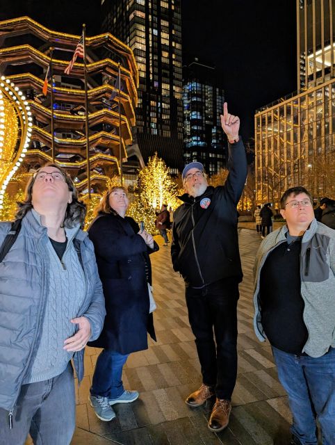 NYC: Holiday Lights Guided Bus Tour - Hudson Yards and the two-million-light show
