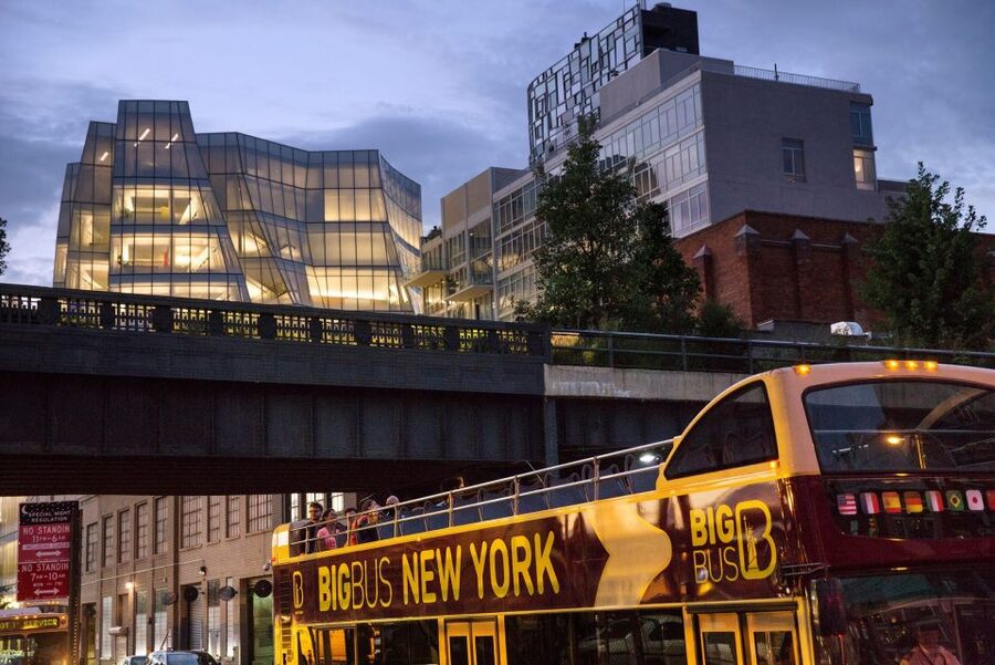 NYC: Sightseeing Night Tour by Open-Top Bus with Live Guide - Little Italy and the changing face of downtown
