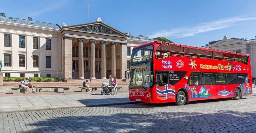 Oslo: City Sightseeing Hop-On Hop-Off Bus Tour - Starting at Nationaltheatret in central Oslo