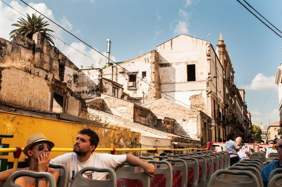 Palermo: Hop-on Hop-off Bus Tour 24-hour Ticket - The app, audio, and service details that matter
