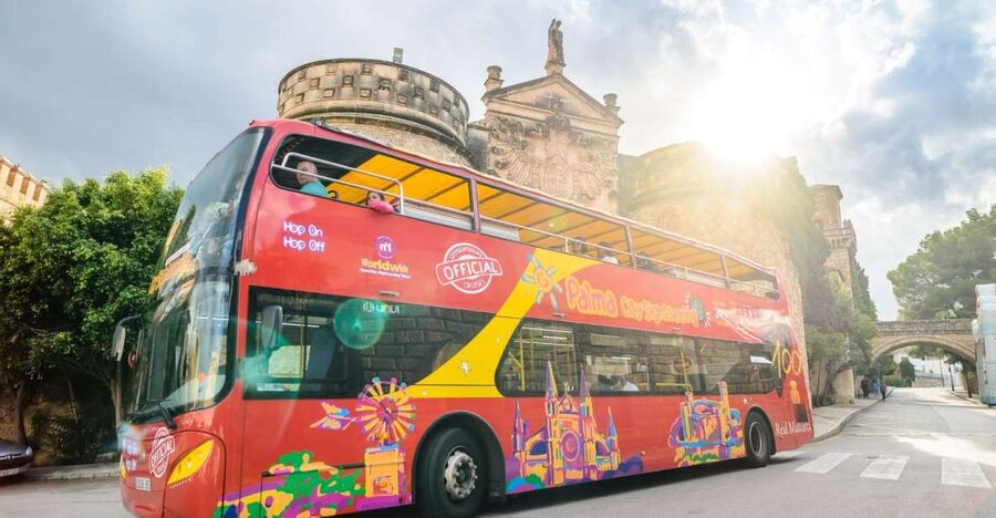 Palma de Mallorca: City Sightseeing Hop-On Hop-Off Bus Tour - Start at Antoni Maura, then enter the old center