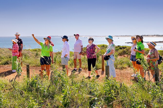 Panoramic Sightseeing Bus Tour - Discover Broome! - Gantheaume Point: red cliffs, dinosaur tracks, and stories