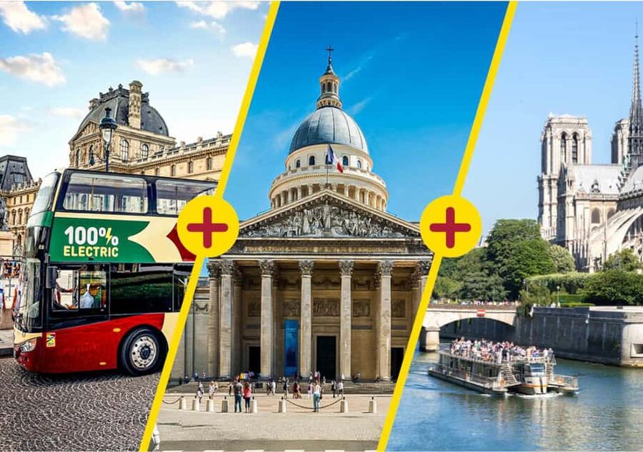 Paris: Big Bus Hop-on Hop-off Tour and Pantheon entrance - What the $67 Paris combo really gives you