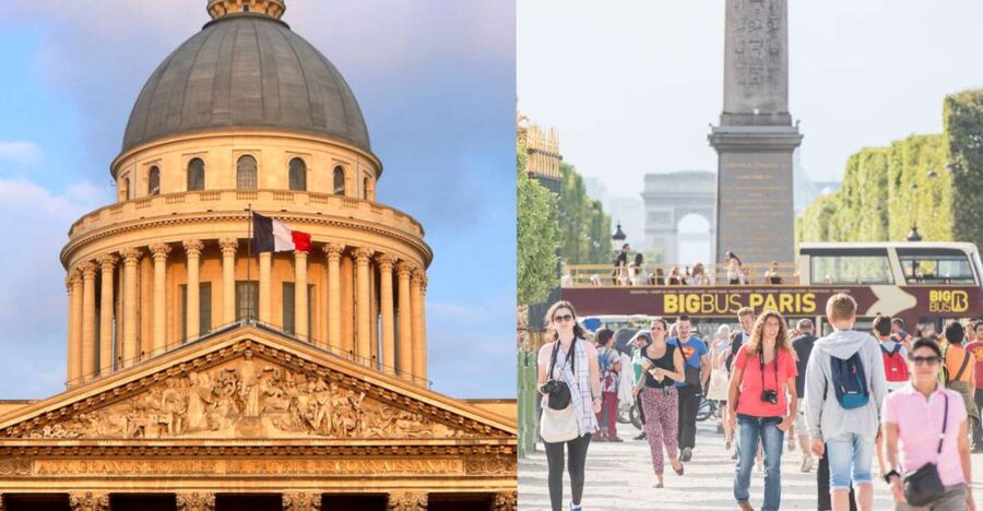 Paris: Big Bus Hop-on Hop-off Tour and Pantheon entrance - Starting at Notre-Dame Stop 3