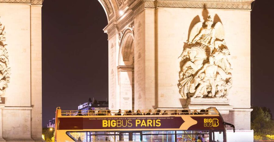 Paris: Big Bus Hop-on Hop-off Tour & Panoramic Night Tour - What the panoramic night tour is really like