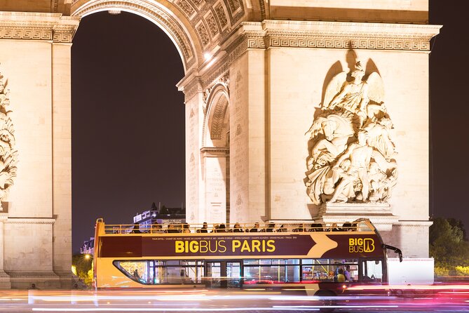 Paris Big Bus Open Top Panoramic Night Tour - Why the open top matters after dark