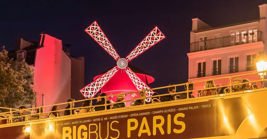 Paris: Big Bus Panoramic Night Tour by Open-Top Bus - Concorde, Madeleine, and the grand opera district
