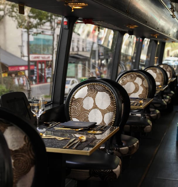Paris Bus Toqué St Germain 3-Course Dinner w/ Champagne - Dessert by Mathieu Mandard