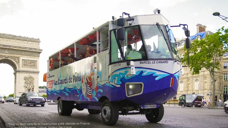 Paris: City and River Seine Tour on an Amphibious Bus - Why this bus is more than a standard city tour