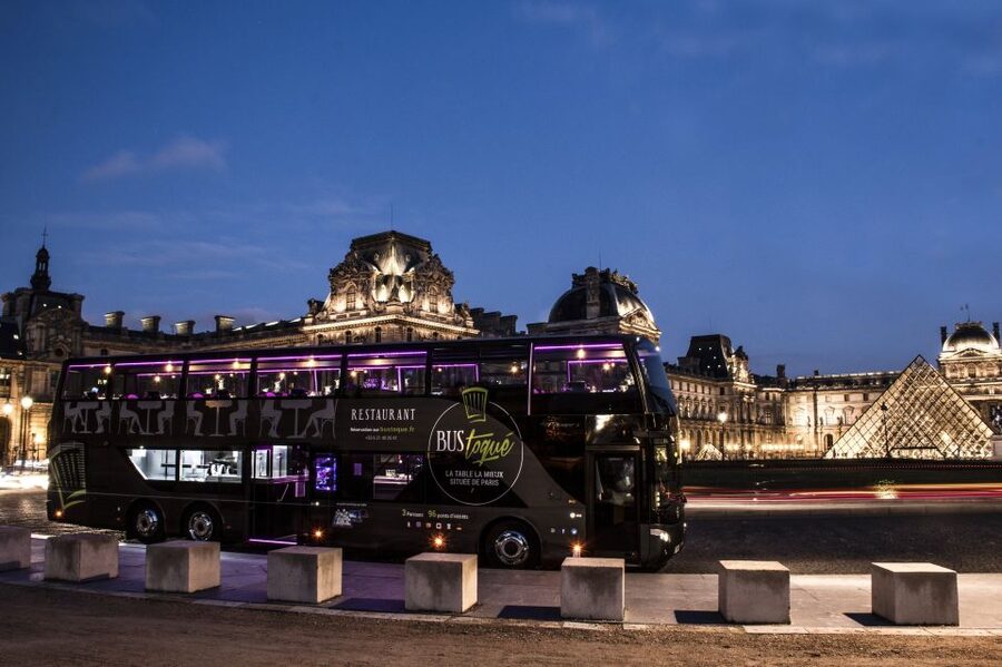 Paris: Cultural Night Bus Tour with Dinner On Board - From the Champs-Elysées to Place de la Concorde