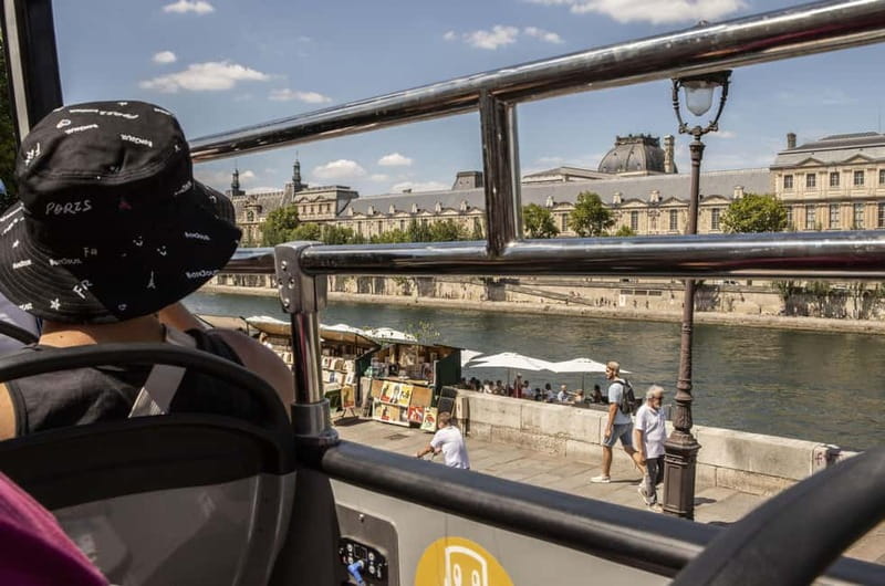 Paris: Hop-on with Emily walking tour and bus tour - Audio guides, children, and accessibility