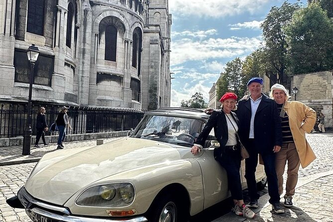 Paris Private Guided Tour in a Vintage Open Top French Car - Grand Palais, Pont Alexandre III, and Place de la Concorde