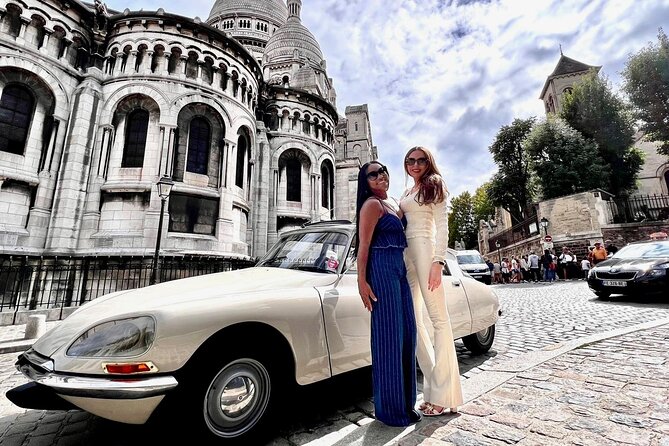 Paris Private Guided Tour in a Vintage Open Top French Car - Montmartre, from Pigalle to Sacré-Cœur