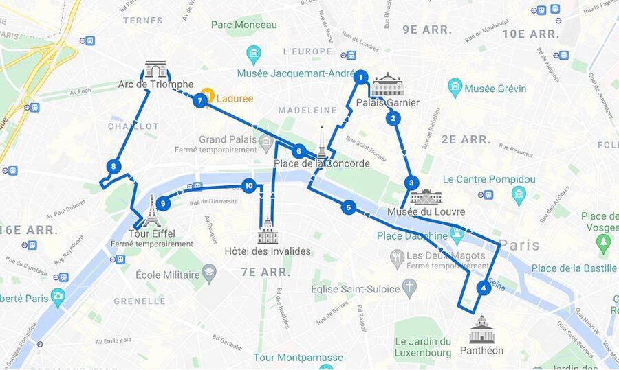 Paris: Tootbus Hop-on Hop-off (Optional River Cruise) - What the full loop feels like
