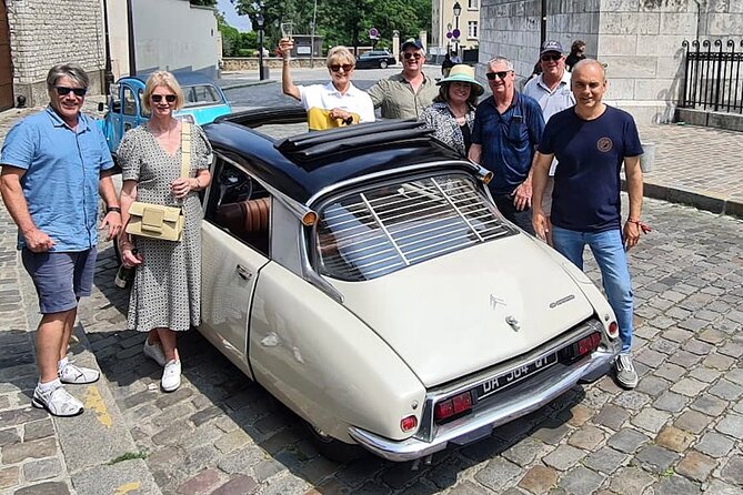 Paris TV Show Tour in a Open Top Vintage French Car Citroen DS - Starting in the Latin Quarter and Saint-Germain