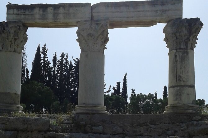 Pauls Biblical Ancient Corinth by Mini-bus - The Diolkos and the older way across Greece