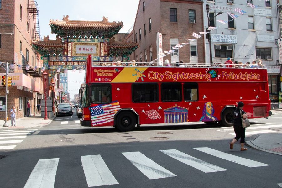 Philadelphia: Double-Decker Hop-on Hop-off Sightseeing Tour - Rocky Steps, the art museum, and Fairmount