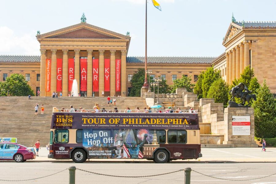 Philadelphia: Double-Decker Sightseeing Bus Tour - Start at 6th and Market Streets