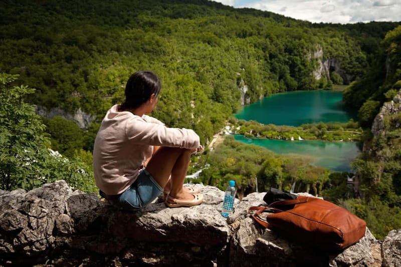 Plitvice Lakes: Guided Walking Tour with Bus and Boat Ride - The second break and the return by panoramic train